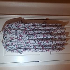 Torrid high low polyester blouse